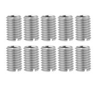 SG Store 10 Adaptadores de Rosca Macho M10x1,5 A Hembra M8x1,25 Tuerca Reductora de Manguito para Comunicaciones Electrónicas Automotrices