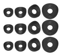 SG Store 100 arandelas de tubo redondo M6 M8, arandelas curvadas de plástico, arandelas espaciadoras de plástico, juntas redondas para patas de muebles (100 unidades)
