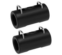 SG Store 2 Piezas Adaptador de Pistola para Hidrolavadora de Compatible con Bosch Conector de Extensión de Manguera de Limpieza de Alta Presión de 37,8 X 19,6 Mm para Jardines Y Patios Color Negro