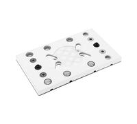SG Store Almohadilla de lijado de 80 mm x 130 mm compatible con Festool RTS 400 RS 400 RTSC 400 lijadora de repuesto de disco de pulido placa abrasiva