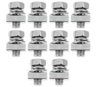 SG Store Juego de 20 Tornillos de Tuerca Cuadrada para Fijación de Batería de Cortacésped M5 X 10 Mm Compatible con ARIENS Y Compatible con MTD