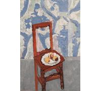 SGFGAD FHYWQ Cartel abstracto de Henri Matisse Pintura en lienzo《Plato de fruta en silla》De Henri Matisse Wall Art Collect Grabados para Regalos de Decoración del Hogar 40x60cm Sin enmarcar