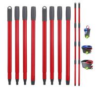 Sgizoku 2 mangos de repuesto para fregona compatibles con Viledar/O-cedars H2ProMops Recambio para Turbo Smart/EasyWring&Cleaning Mops Handle Accesorio - No incluye paño de fregona