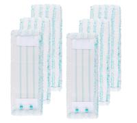 Sgizoku 6 unidades de fundas para mopa Leifhei Profi XL Micro Duo/Profi XL Cotton Plus, funda de repuesto con cerdas especiales para todo tipo de suelos, fuerte absorción de agua y descontaminación