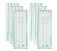 Sgizoku Leif*heit Profi XL Micro Duo/Profi XL Cotton Plus - Juego de 6 mopas de repuesto con cerdas especiales para todo tipo de suelos, fuerte absorción de agua y descontaminación, 48 x 17 cm