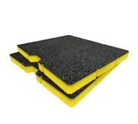 Shadow Foam Insertos para caja de herramientas StackTech de un solo cajón, espuma para organización de cajas de herramientas, inserto de bricolaje para cajas de herramientas y sistemas de