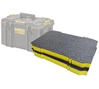 Shadow Foam ToughSystem 2.0 - Insertos de espuma para caja de herramientas [paquete doble] Insertos de espuma para cortar y pelar para cajas de herramientas DeWalt ToughSystem 2.0 | Organización de