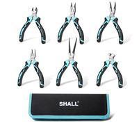 SHALL Juego de 6 mini alicates con bolsa