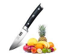 SHAN ZU Cuchillo de Filete 18 cm, Cuchillo Deshuesador, Cuchillo para Pescado Profesional, Cuchillo de Filetear de Pescado Súper Afilado en Acero Inoxidable Alemán, Mango de Madera Ergonómico