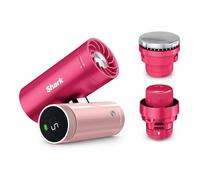 Shark ChillPill Ventilador de alta velocidad 3 en 1, sistema de niebla ultrafina e InstaChill, incluye 3 accesorios de refrigeración, diseño apto para viajar, Rosa frambuesa FA022EUPK