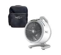 Shark FlexBreeze HydroGo, ultra potente, portátil, niebla para interiores y exteriores, rango de más de 70 pies, con cable e inalámbrico con hasta 12 horas de batería, 5 velocidades y nebulización