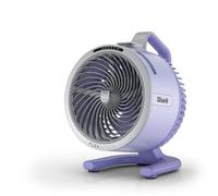 Shark FlexBreeze HydroGo, Ventilador Silencioso Portátil, Lila | Nebulización, Interior y Exterior, Resistente, Potente, con o sin Cable, Pequeño y Ligero, Flujo hasta 20m - FA050EULV