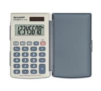 Sharp Calculadora básica EL-243S Plateado