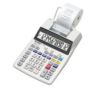 Sharp Calculadora de escritorio EL-1750V Pantalla LCD grande de 12 dígitos, color blanco