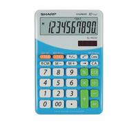 Sharp el m332 bbl - blu calculadora escritorio calculadora financiera
