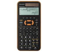 Sharp EL-W531XGYR - Calculadora (bolsillo, Científico, Negro, Naranja, Botones, 96 x 32 Pixeles, Dot-matrix)