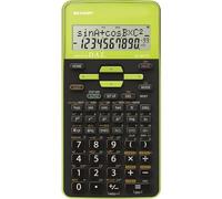Sharp Calculadora científica EL531TH de bolsillo 10 dígitos 2 líneas Batería Negro/Verde