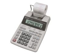 Sharp Calculadora de escritorio EL-1750V Pantalla LCD grande de 12 dígitos, color blanco