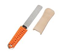 SHARPAL 181N BUDDYGUARD Piedra de afilado para afilador de cuchillos y herramientas de diamante de doble grano con asentador de cuero, afilador de hachas
