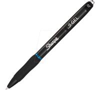 Sharpie S-Gel | Bolígrafos de gel | Punta mediana (0,7 mm) | Tinta azul | 12 unidades