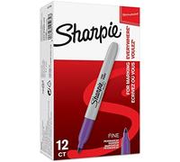 Sharpie fine point marcador permanente punta fina violeta