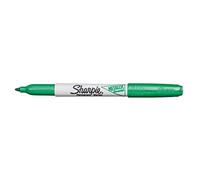Sharpie - Marcador permanente (metal), color verde esmeralda