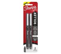 SHARPIE Rollerball Pens, Carded Packaging, 5mm, 2/Pkg.