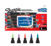 Sharpie Rotulador De Punta De Pincel ``creative Acrylic 5-blister Earth Tones`` (2223317)