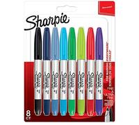 Sharpie rotulador permanente de doble punta - puntas fina y ultrafina