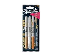 Sharpie rotulador permanente (punta fina) (3 unidades)
