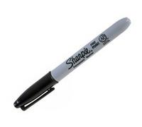 Sharpie - Rotulador permanente punta fina, color negro