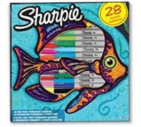 Sharpie rotuladores permanentes, surtido de colores exclusivo, punta f