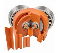 Sharplace Afilador de Brocas Herramienta Afiladora Accesorio de Taladro Dispositivo de Rectificado con Rodamiento Integrado Ajuste 2mm-16mm Vástago Redondo, Rodamiento Estándar