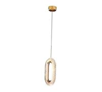 Sharplace Lámpara Colgante LED, Restaurante, Bar, Iluminación Moderna para Cafetería, Luz de Techo, Luz de Moda, Elíptica 3 colores