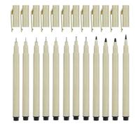 SHDOFN Bolígrafos De Dibujo Especiales De 12 Piezas para Dibujar A Mano, Detalles Precisos, Bolígrafos De Dibujo Lineal, Impermeables Y De Secado Rápido, Herramientas Especiales para El Arte.