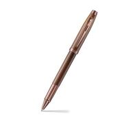 Sheaffer® 100 9374 Coffee Edition - Bolígrafo de punta rodante, color marrón mate, con bordes PVD marrón