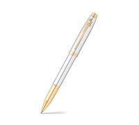 Sheaffer 100 Chrome Rollerball Pen with Gold Tone Trim