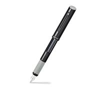 Sheaffer Hangsell - Pluma estilográfica con tapa negra mate y borde negro mate - Plumas F, M, B