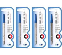 Sheaffer - Juego clásico para bolígrafo, punta mediana, tinta azul, pack de 4 unidades (97325)