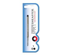 Sheaffer K - Repuesto para bolígrafo (grosor de escritura medio, 2 lotes de 1 unidad), color negro