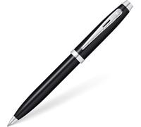 Sheaffer Pluma Biro Tinta Negra Mate Negro Con Acabado Cromado