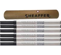 Sheaffer Recambios de tinta de gel estilo C de punta media para bolígrafos rollerball (paquete de 6 unidades) en tubo de almacenamiento. Se adapta a bolígrafos Award, Pop y All Selective Cross