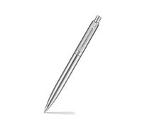 Sheaffer Sentinel Metal 330 - Bolígrafo de metal cepillado con bordes cromados