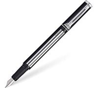 Sheaffer Star Wars Darth Vader con diseño temático de Darth Vader y detalles auténticos del personaje, detalles pulidos punta mediana de acero inoxidable pluma estilográfica