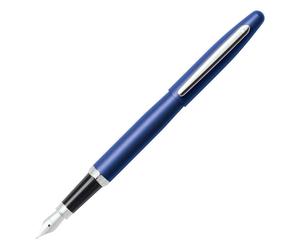 Sheaffer VFM Vibrant Fun - Pluma estilográfica con adornos de placa de níquel, p