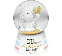Sheepworld Bola de Nieve con diseño Humano, Cristal, poliresina, Altura 6,5 cm, Regalo para Novio, Novia | 46953