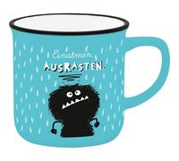 Sheepworld H:PPY life 74753 - Taza de espresso con diseño de inhalación (porcelana, 10 olsas con envoltorio de regalo), diseño de inhalación