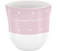 Sheepworld Taza con Garvur Herzensfreundin | Taza de café, altura 9,8 cm, diámetro 9,3 cm, volumen 40 res | banderole, cumpleaños, Pascua, Navidad | 74825