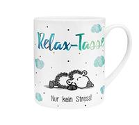 Sheepworld - Tazas XL, porcelana, multicolor, 60 cl