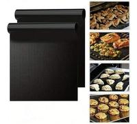 Shein 1/2/3/4 Paquetes de Forros para Horno Antiadherentes - Alfombrillas Reutilizables Duraderas para Hornos Eléctricos y de Gas - Resistentes al Calor - A